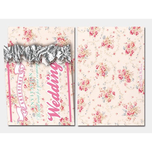 結婚式招待状・ビスケットのカバー